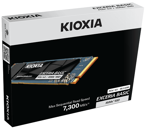 1000 ГБ M.2 NVMe накопитель KIOXIA EXCERIA BASIC [LSF10Z001TG8] thumb 7