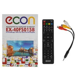 ECON 40" (102 см) Телевизор ECON EX-40FS015B черный, фото 10