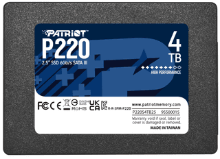 2000 ГБ 2.5" SATA накопитель Patriot Memory P220 [P220S4TB25]