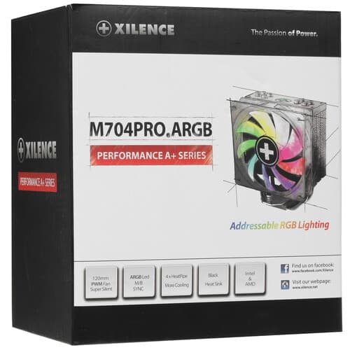 Xilence Кулер для процессора Xilence M704PRO.ARGB [XC056] черный, фото 12