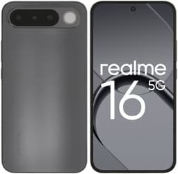realme 6.57" Смартфон realme 16 256 ГБ черный, фото 2