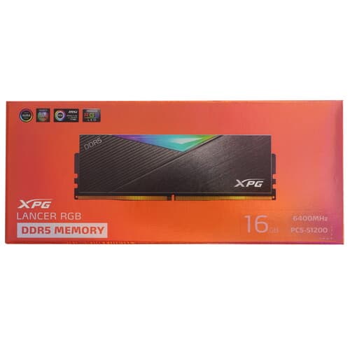 XPG (ADATA) Оперативная память ADATA XPG Lancer RGB [AX5U6400C3216G-CLARBK] 16 ГБ, фото 5