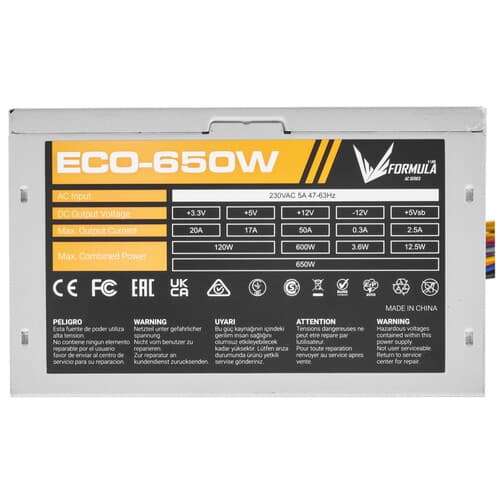 Блок питания Formula ECO-650W  серый thumb 4