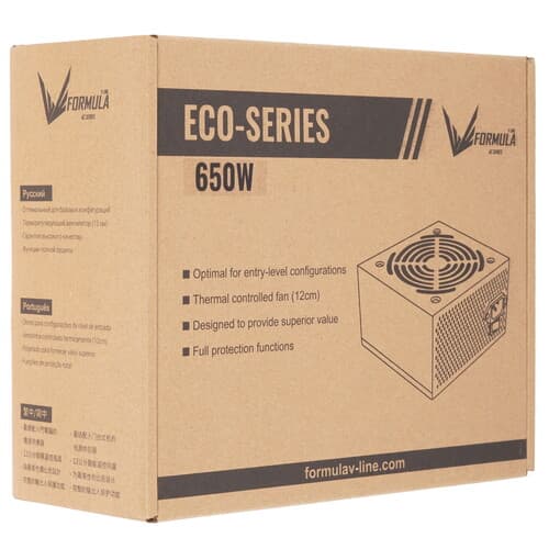 Блок питания Formula ECO-650W  серый thumb 9