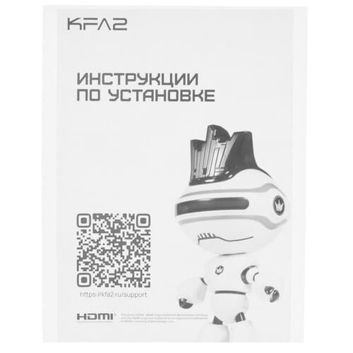 KFA2 Видеокарта KFA2 GeForce RTX 5060 Ti CORE OC 2FAN LED Black [56IZN8MDCPOK], фото 9