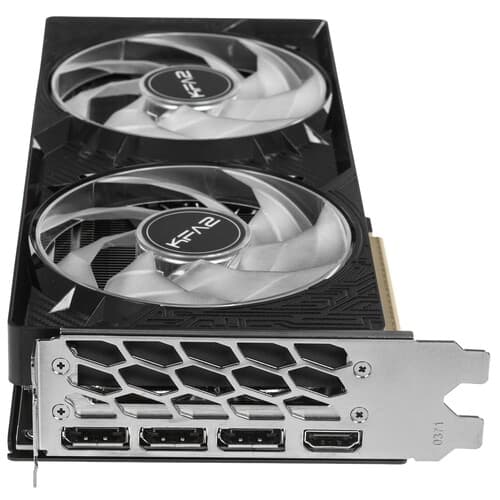 KFA2 Видеокарта KFA2 GeForce RTX 5060 Ti CORE OC 2FAN LED Black [56IZN8MDCPOK], фото 4