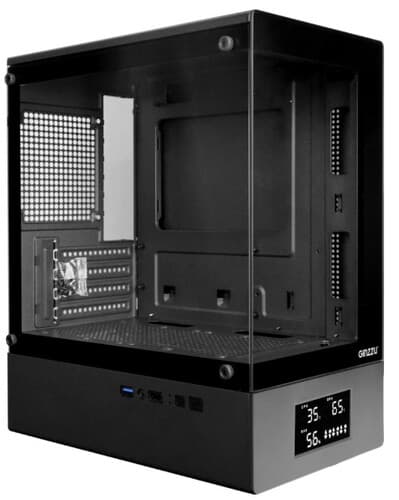 Корпус GiNZZU RX400D  черный thumb 1