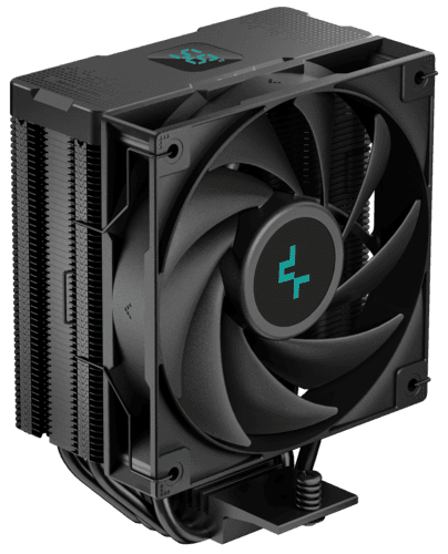 Кулер для процессора DEEPCOOL AG400 DIGITAL BK [R-AG400-BKNDMN-G-2] черный