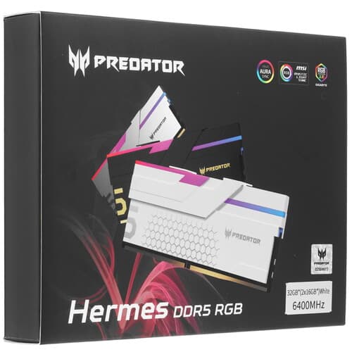 Acer Оперативная память Acer Predator Hermes RGB [BL.9BWWR.390] 32 ГБ, фото 4