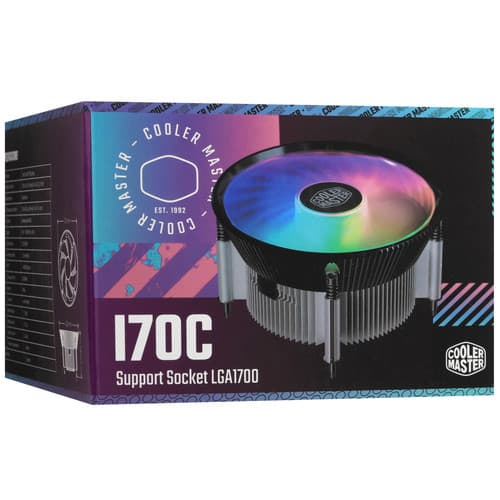 CoolerMaster Кулер для процессора Cooler Master i70C ARGB [RR-I7C7-18PA-R1] черный, фото 8
