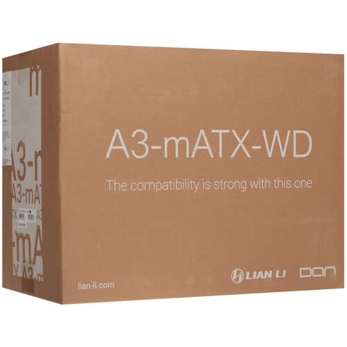 Корпус LIAN LI A3-mATX Wood Edition [G99.A3X-WD.R0] черный thumb 16