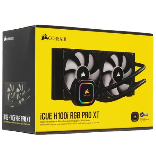 Corsair Система охлаждения Corsair iCUE H100i RGB PRO XT черная, фото 12