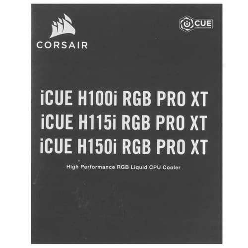 Corsair Система охлаждения Corsair iCUE H100i RGB PRO XT черная, фото 9