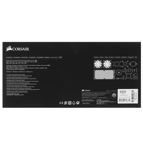Corsair Система охлаждения Corsair iCUE H100i RGB PRO XT черная, фото 11