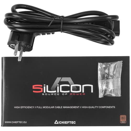 Блок питания Chieftec Silicon 750W [SLC-750C] черный thumb 7