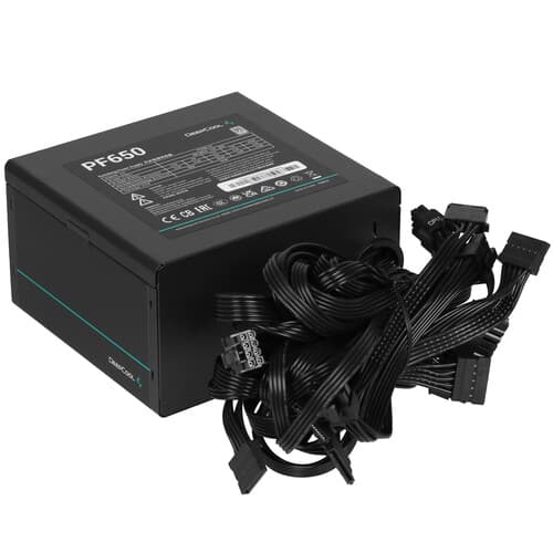 Блок питания DEEPCOOL PF650 [R-PF650D-HA0B-EU] черный thumb 1