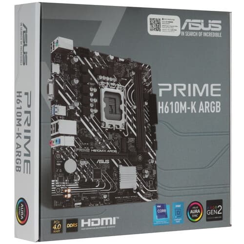 Материнская плата ASUS PRIME H610M-K ARGB thumb 8