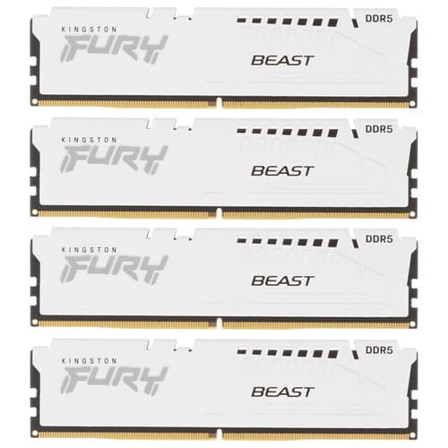Kingston FURY Оперативная память Kingston FURY Beast White [KF556C40BWK4-64] 64 ГБ