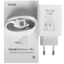 Tecno 6.67" Смартфон Tecno POVA 7 Ultra 5G 256 ГБ черный, фото 10
