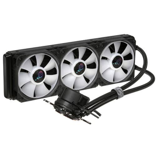 ASUS Система охлаждения ASUS ROG STRIX LC III 360 ARGB LCD черная, фото 3