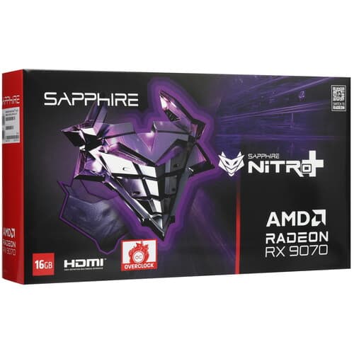 Sapphire Видеокарта Sapphire AMD Radeon RX 9070 NITRO+ GAMING OC [11349-01-20G], фото 10