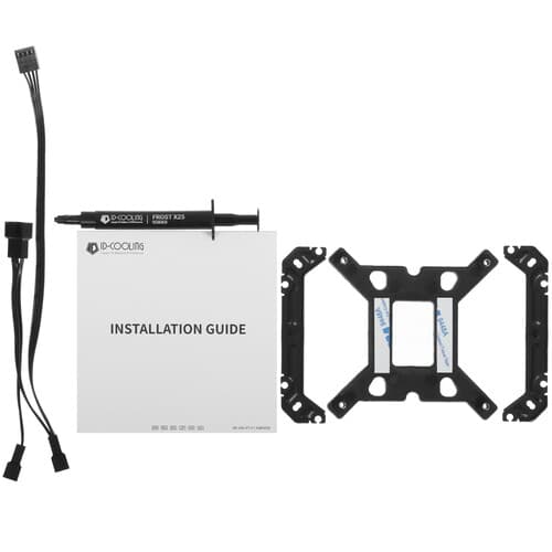 ID-Cooling Кулер для процессора ID-COOLING SE-206-XT BLACK  черный, фото 8