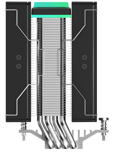 Ocypus Кулер для процессора Ocypus Delta A40 SE Dual Fan ARGB [Delta-A40-BK2AAWN00S-GL] черный, фото 7