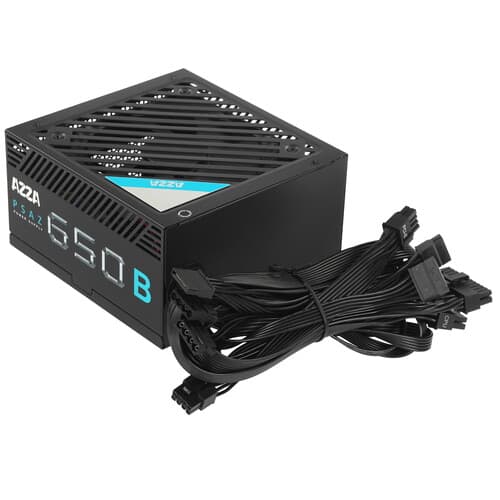 Блок питания Azza PSAZ-650B [PSAZ-650] черный thumb 1