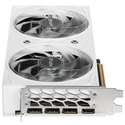 KFA2 Видеокарта KFA2 GeForce RTX 5060 ROCK(X) OC 2FAN RGB White [56NSN8MDDBBK], фото 4