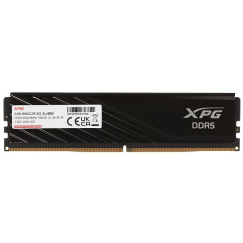 XPG (ADATA) Оперативная память ADATA XPG Lancer Blade [AX5U6000C3616G-SLABBK] 16 ГБ, фото 2