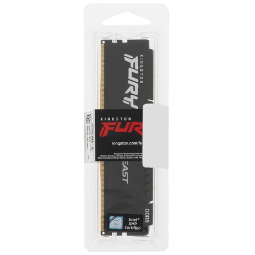 Kingston FURY Оперативная память Kingston FURY Beast Black [KF556C40BB-16] 16 ГБ, фото 4