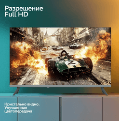Sber 43" (109 см) Телевизор Sber SDX-43F3111 черный, фото 20