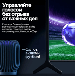 Sber 43" (109 см) Телевизор Sber SDX-43F3111 черный, фото 19