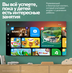 Sber 43" (109 см) Телевизор Sber SDX-43F3111 черный, фото 17