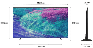 Samsung 65" (163 см) Телевизор Samsung QE65QN1EFAUXRU черный, фото 6