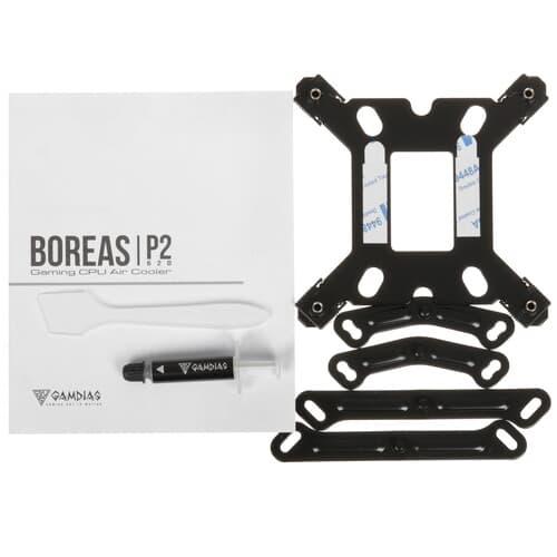GAMDIAS Кулер для процессора GAMDIAS BOREAS P2-62D [16352-03200-00000-G] черный, фото 9