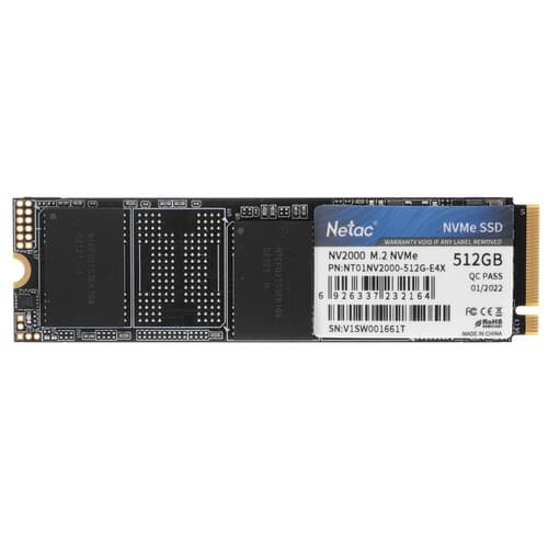 512 ГБ M.2 NVMe накопитель Netac NV2000 [NT01NV2000-512-E4X] thumb 1