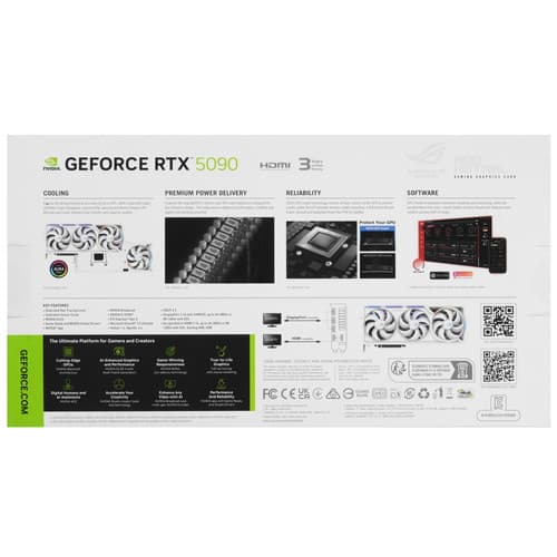 ASUS Видеокарта ASUS GeForce RTX 5090 ROG Astral OC White Edition [ROG-ASTRAL-RTX5090-O32G-WHITE], фото 11