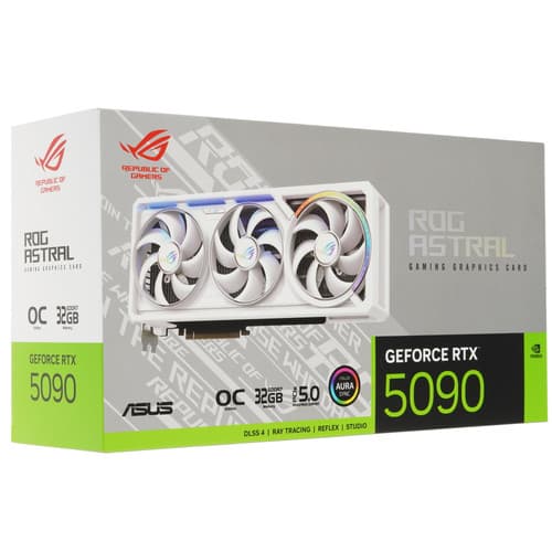 ASUS Видеокарта ASUS GeForce RTX 5090 ROG Astral OC White Edition [ROG-ASTRAL-RTX5090-O32G-WHITE], фото 12