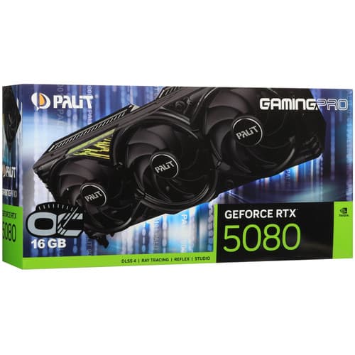 Palit Видеокарта Palit GeForce RTX 5080 GamingPro OC V1 [NE75080S19T2-GB2031Y], фото 10