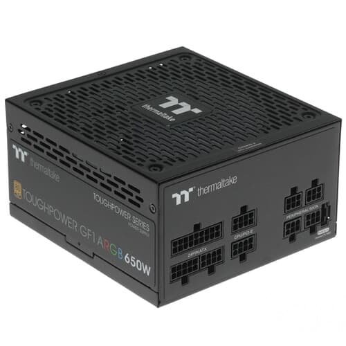 Блок питания Thermaltake Toughpower GF1 ARGB 650W [PS-TPD-0650F3FAGE-1] черный thumb 1