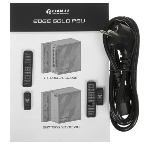 Блок питания LIAN LI EDGE GOLD 850W [G9P.EG0850G.B000.RU] черный thumb 7