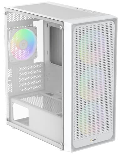 Корпус Ocypus Gamma C50 ARGB [Gamma-C50-WHG400XX-GL] белый thumb 1