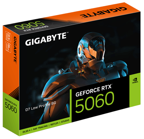 GIGABYTE Видеокарта GIGABYTE GeForce RTX 5060 D7 Low Profile [GV-N5060D7-8GL], фото 8