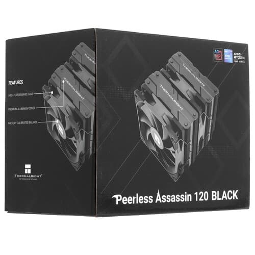 Thermalright Кулер для процессора Thermalright Peerless Assassin 120 Black [PA120-BLACK] черный, фото 11