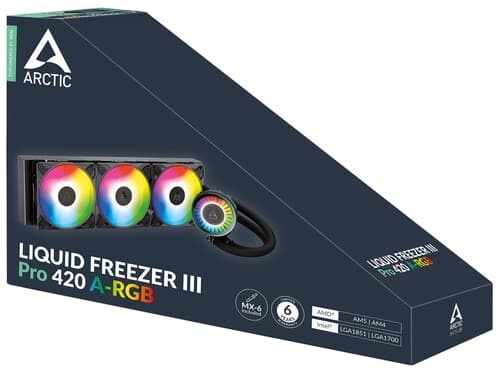 Система охлаждения ARCTIC Liquid Freezer III Pro 420 A-RGB черная thumb 16