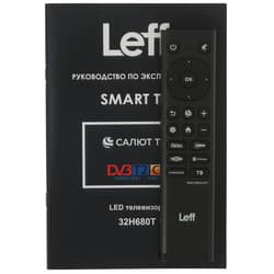 Leff 31.5" (80 см) Телевизор Leff 32H680T черный, фото 10