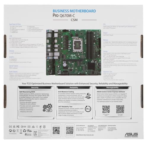 Материнская плата ASUS Pro Q670M-C-CSM thumb 7