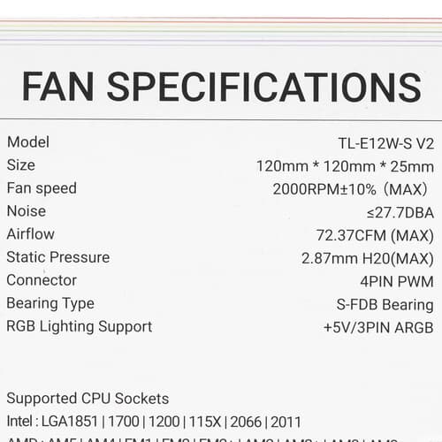 Система охлаждения Thermalright Frozen Notte 240 ARGB V2  белая thumb 11