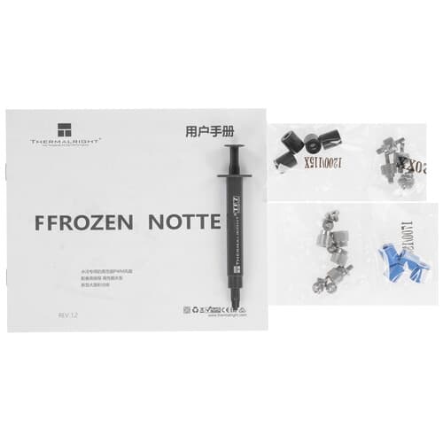 Система охлаждения Thermalright Frozen Notte 240 ARGB V2  белая thumb 10